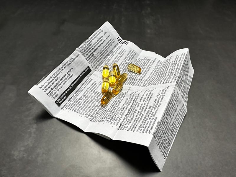 Beipackzettel drucken